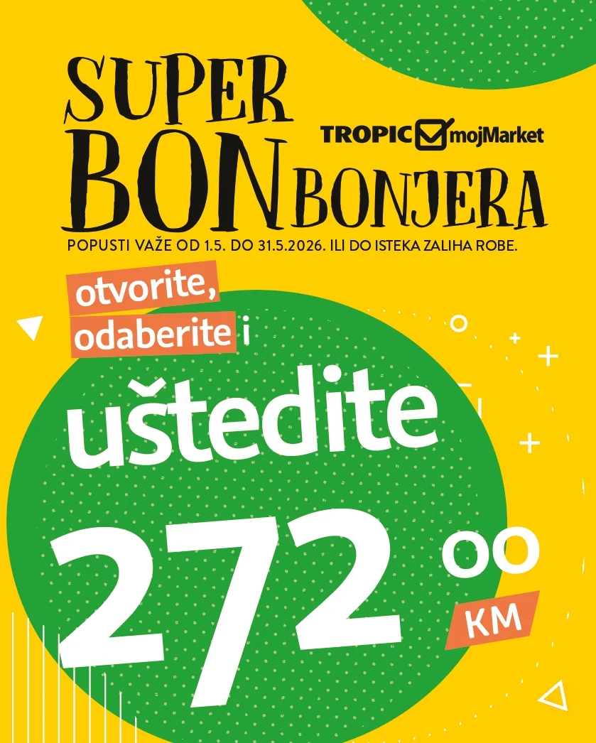Tropic katalog SUPER BONBONJERA 1-31.5.2026.