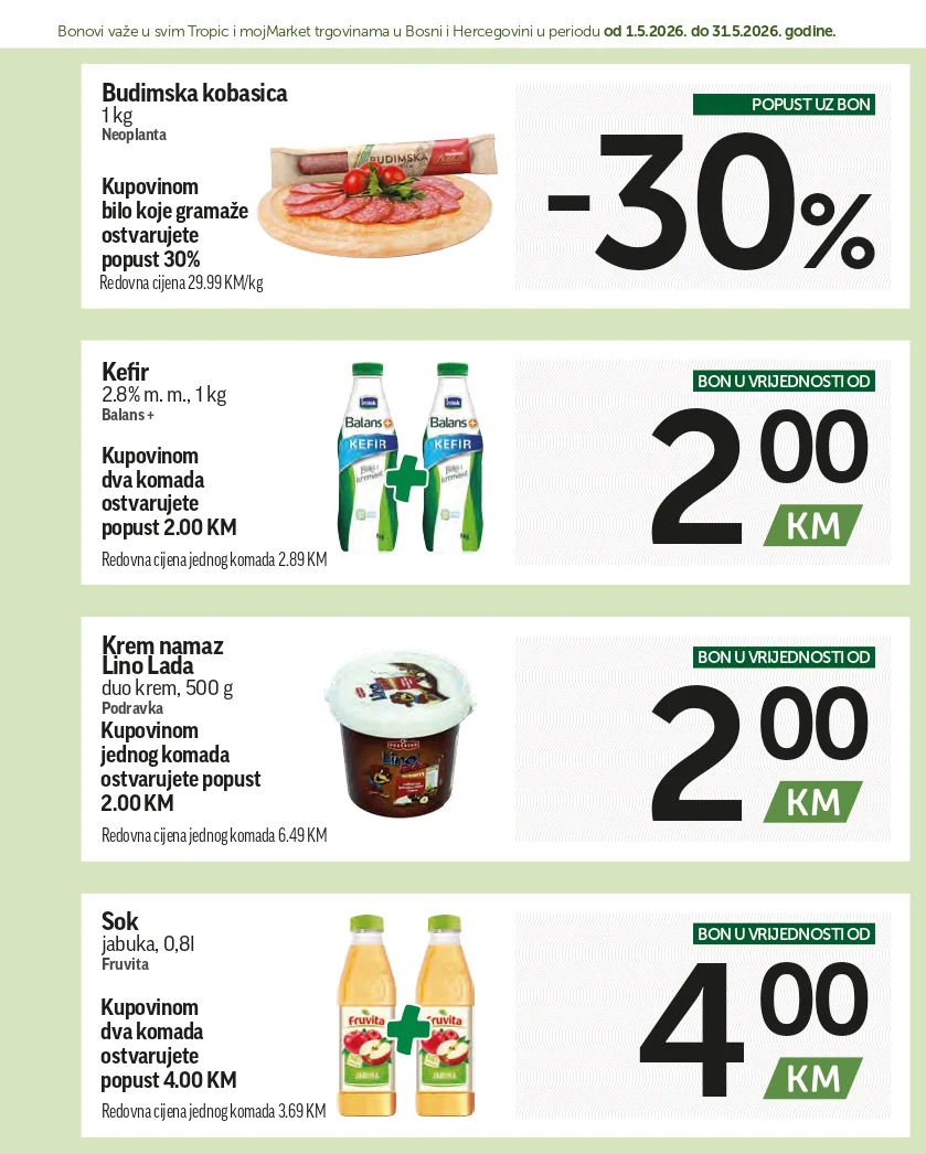 Tropic katalog SUPER BONBONJERA 1-31.5.2026.
