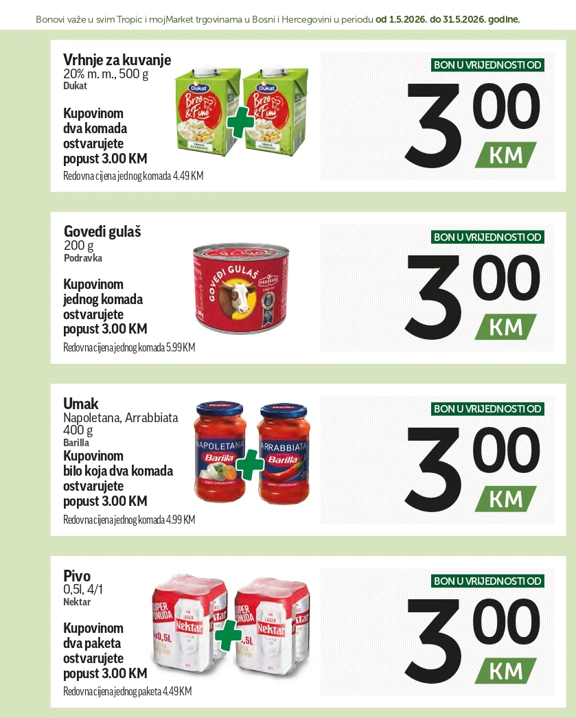 Tropic katalog SUPER BONBONJERA 1-31.5.2026.