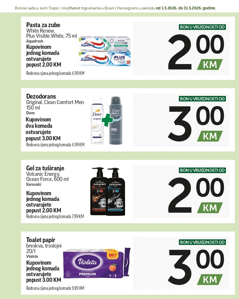 Tropic katalog SUPER BONBONJERA 1-31.5.2026.