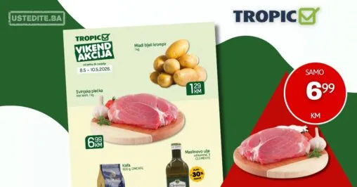 Tropic vikend akcija 8-10.4.2026.
