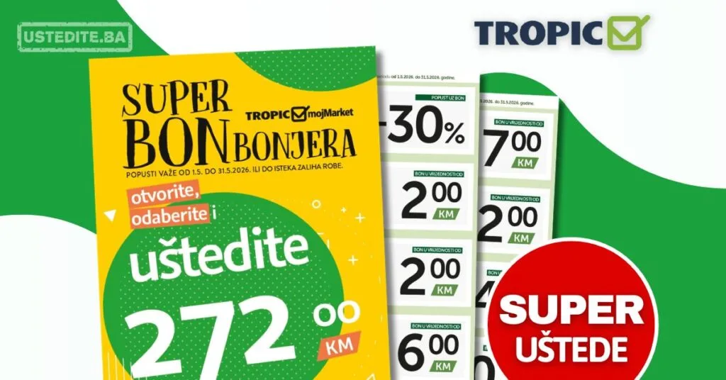 Tropic katalog SUPER BONBONJERA 1-31.5.2026.