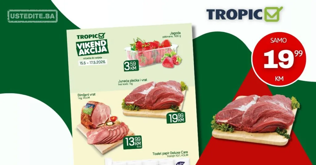 Tropic vikend akcija 15-17.5.2026.