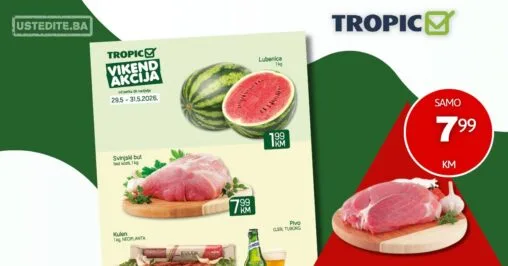 Tropic vikend akcija 29-31.5.2026.