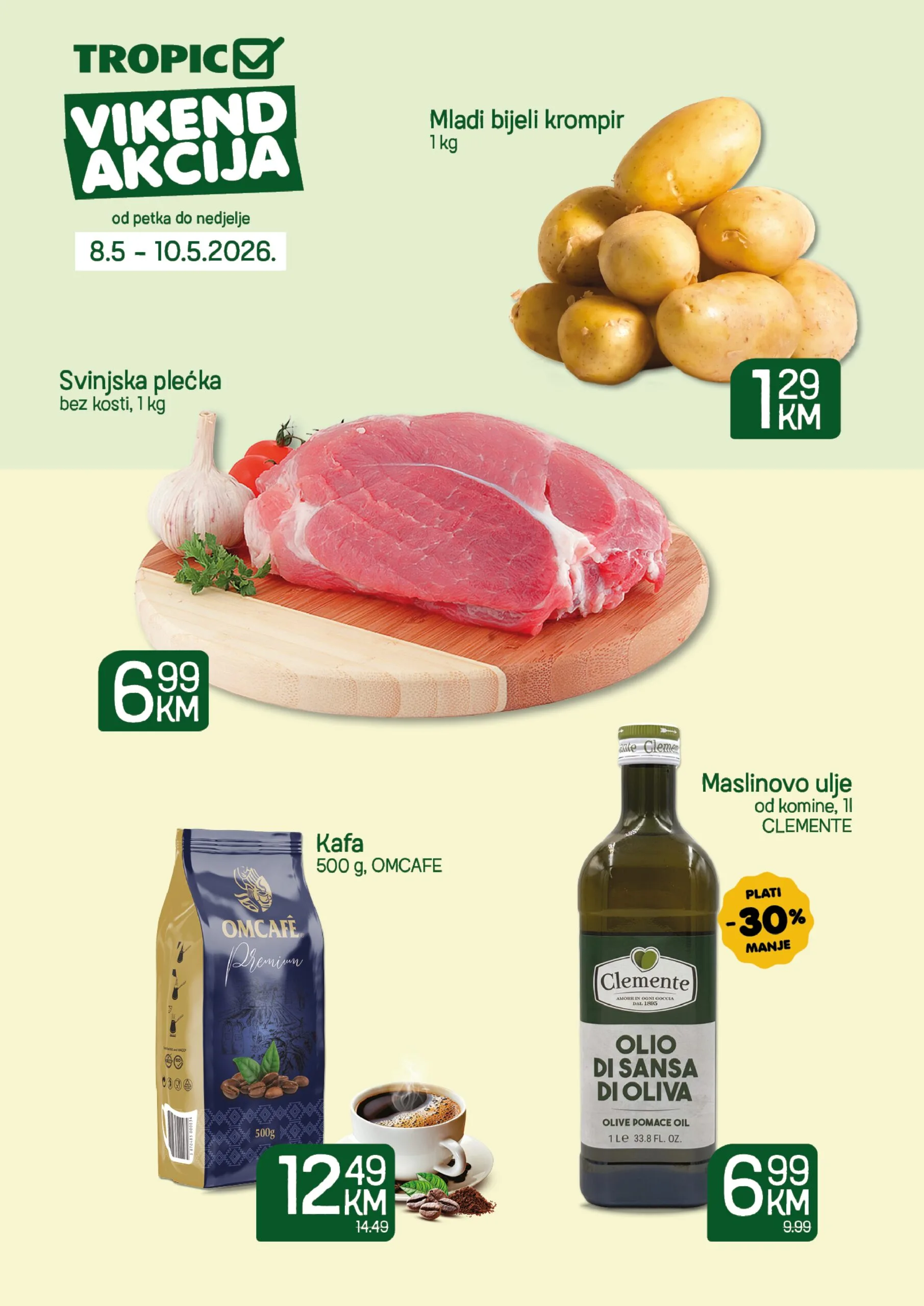 Tropic vikend akcija 8-10.4.2026.