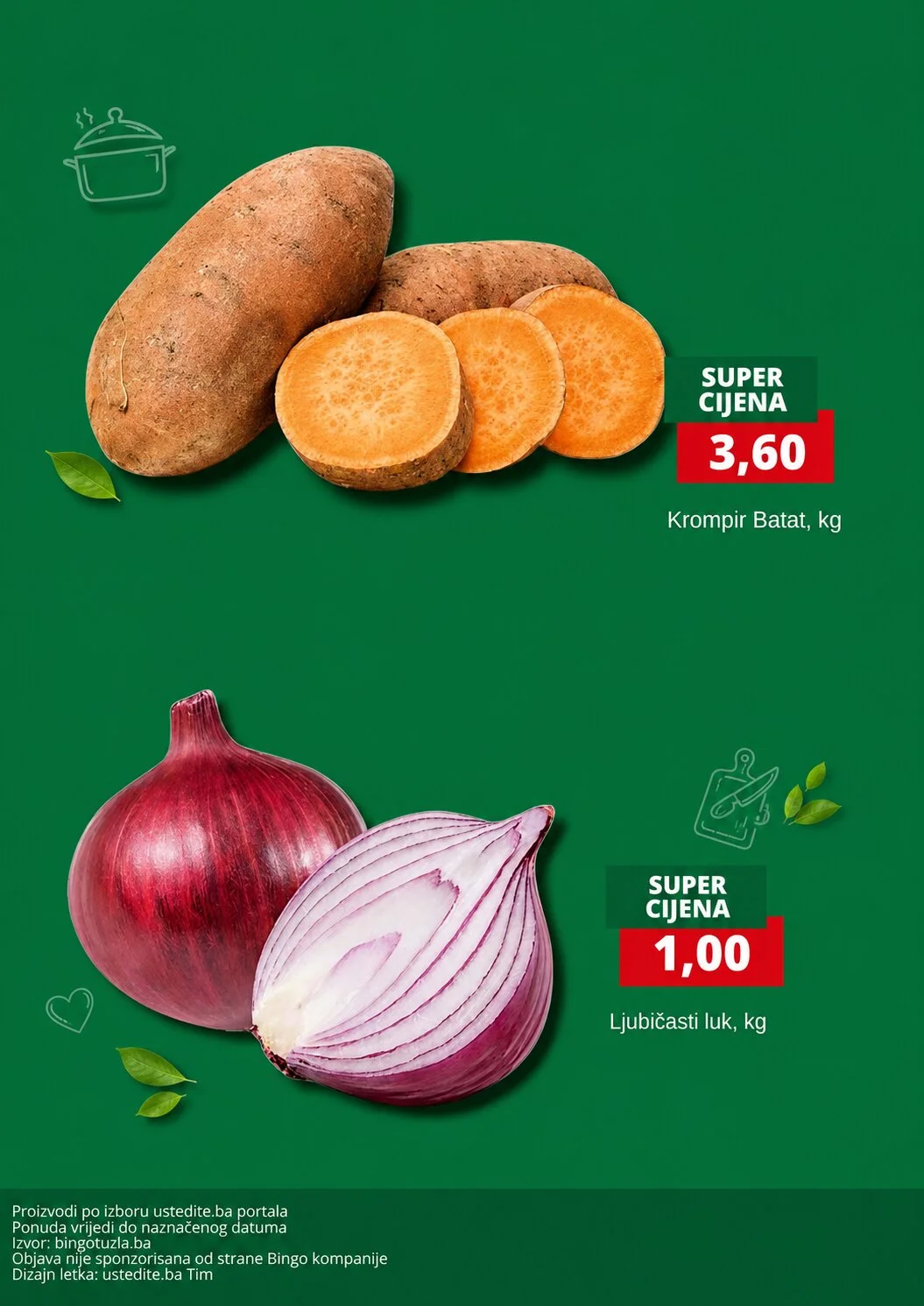Bingo voće i povrće