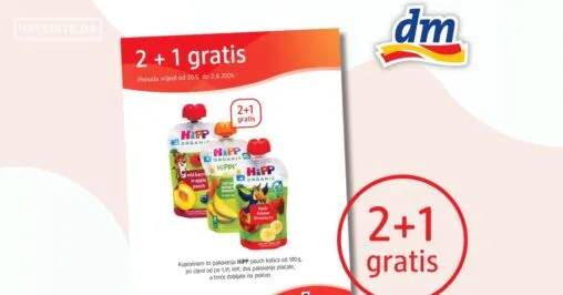 dm 2+1 GRATIS 20.5-2.6.2026.