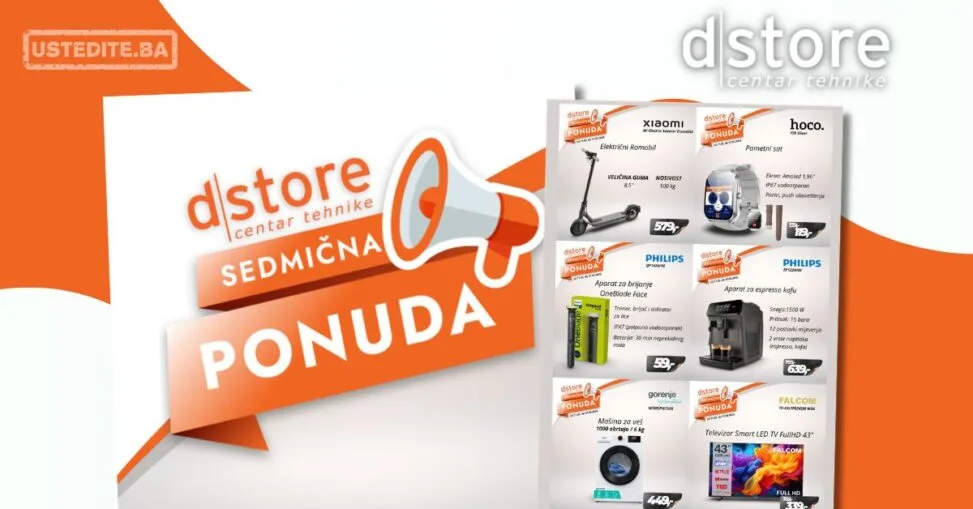 Dstore SEDMIČNA PONUDA 11-17.5.2026.