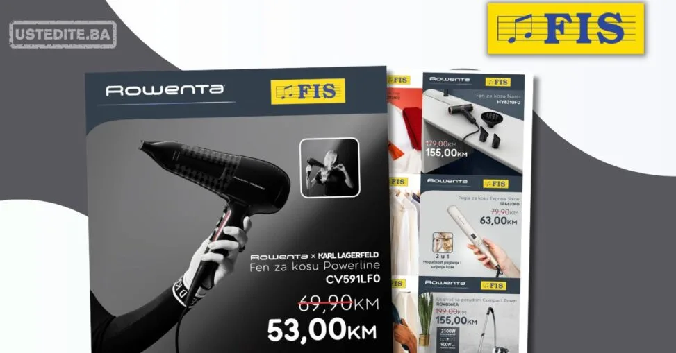 Fis ROWENTA & TEFAL AKCIJA do 8.6.2026.