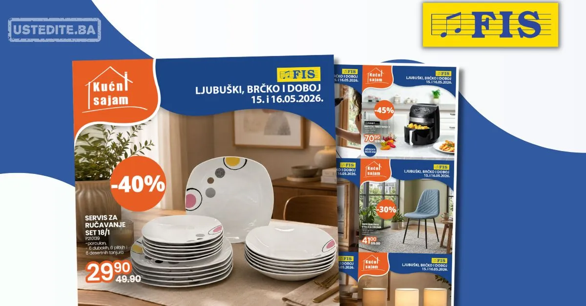 Fis KUĆNI SAJAM 15-16.5.2026.