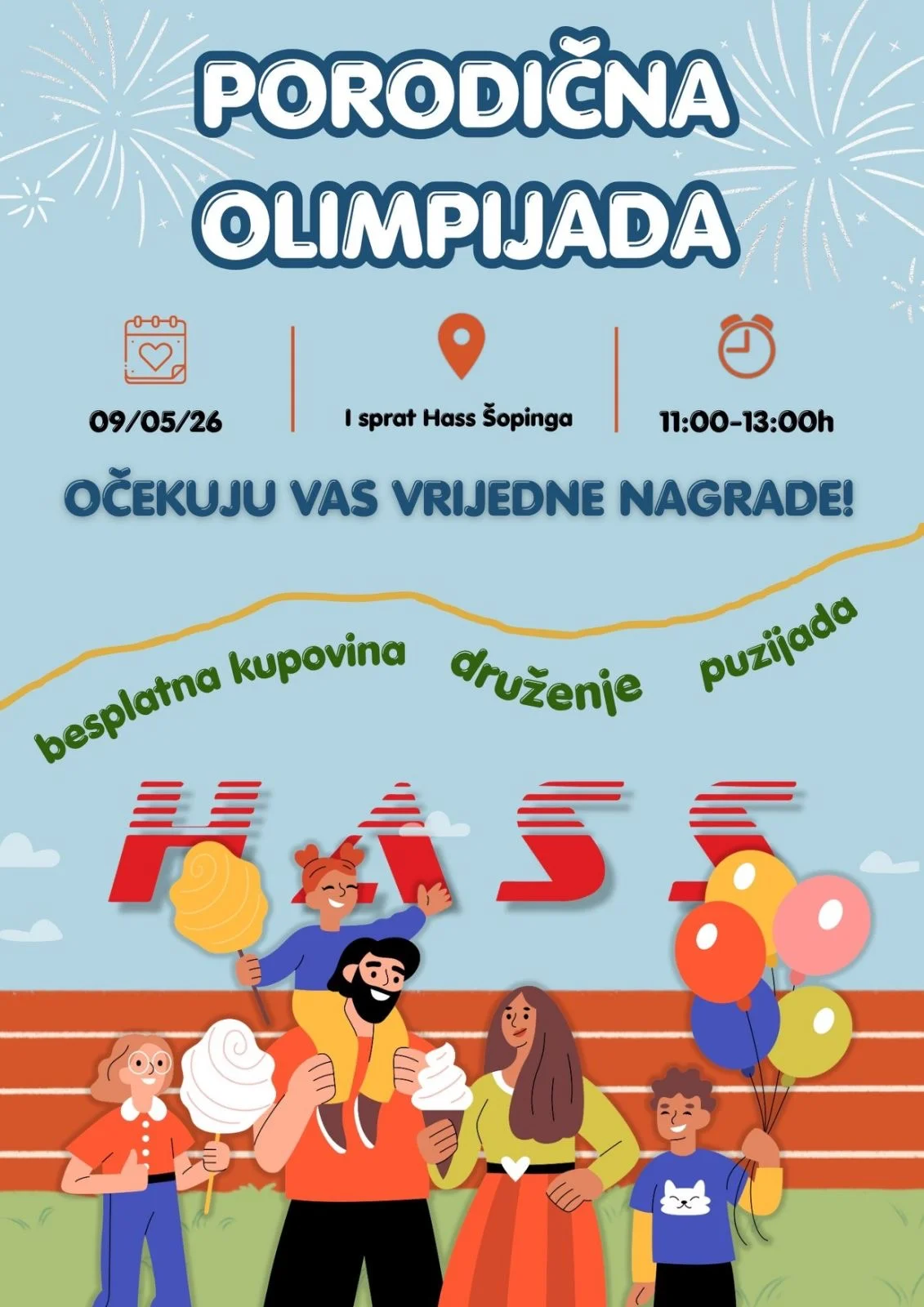 Hass komerc PORODIČNA OLIMPIJADA 9.5.2026.