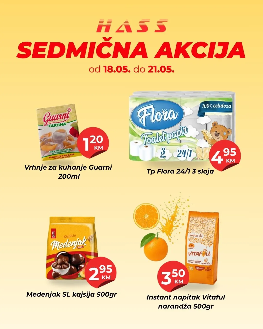 Hass komerc SEDMIČNA AKCIJA 18-21.5.2026.