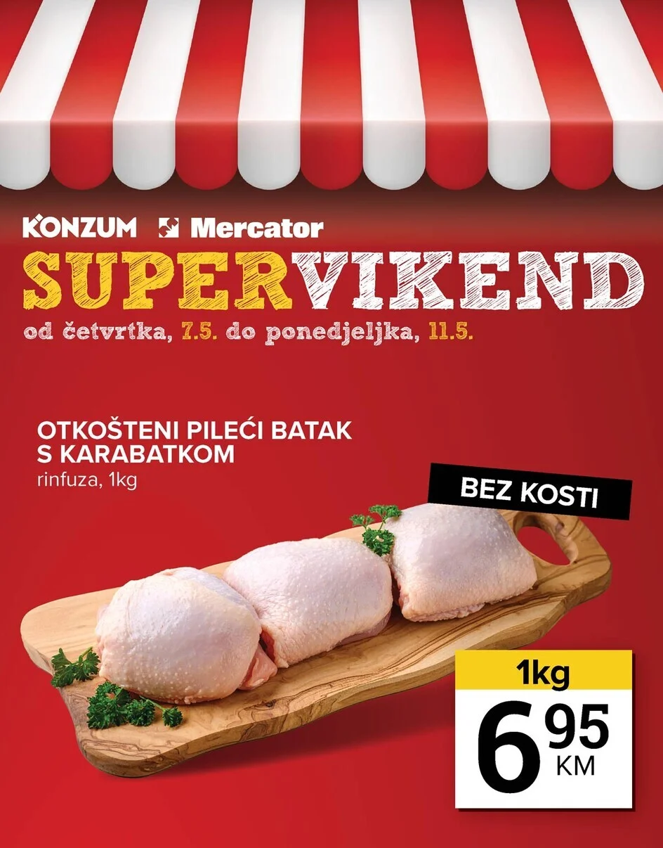 Konzum vikend akcija 7-11.5.2026.