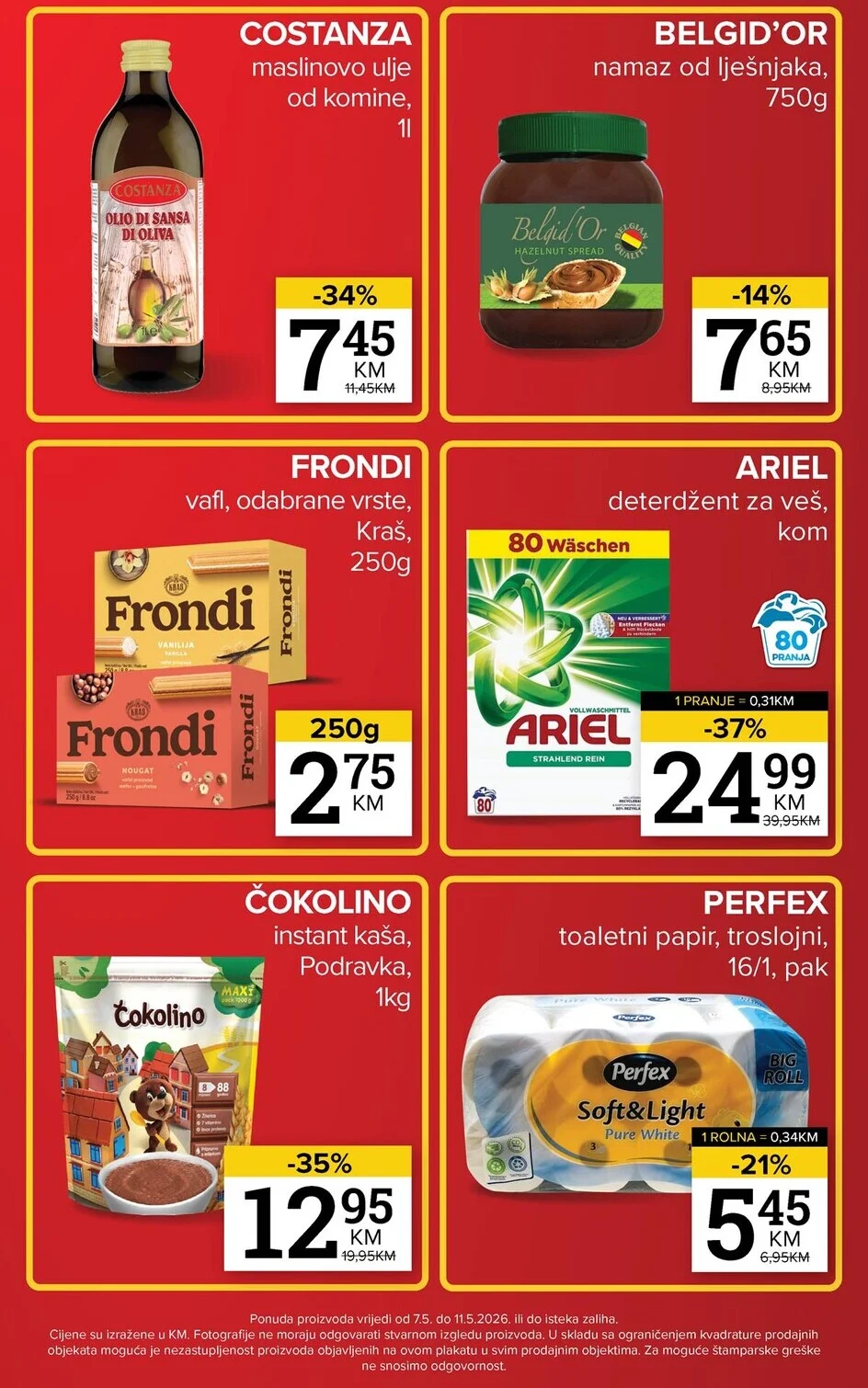 Konzum vikend akcija 7-11.5.2026.