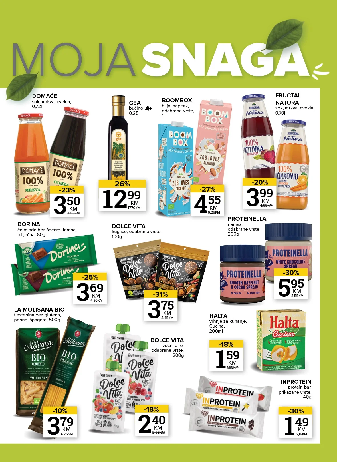 Konzum ZDRAVE NAMIRNICE 25-11.5.2026.