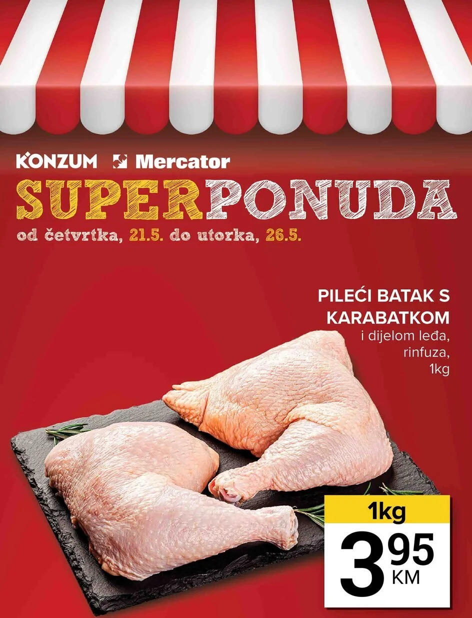 Konzum vikend akcija 21-26.5.2026.