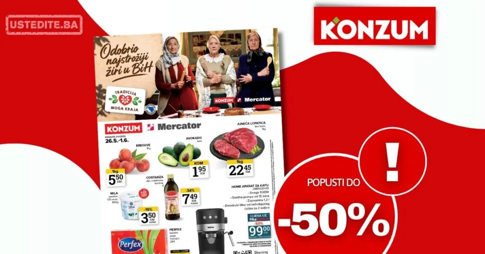 Konzum katalog 26.5-1.6.2026.