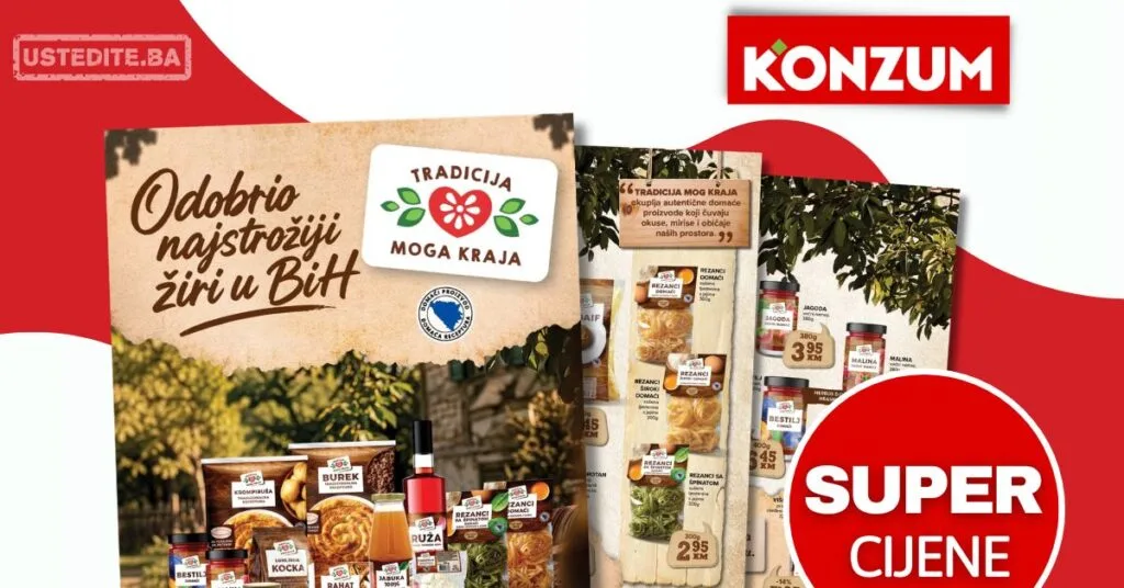 Konzum TRADICIJA MOGA KRAJA 26.5-1.6.2026.