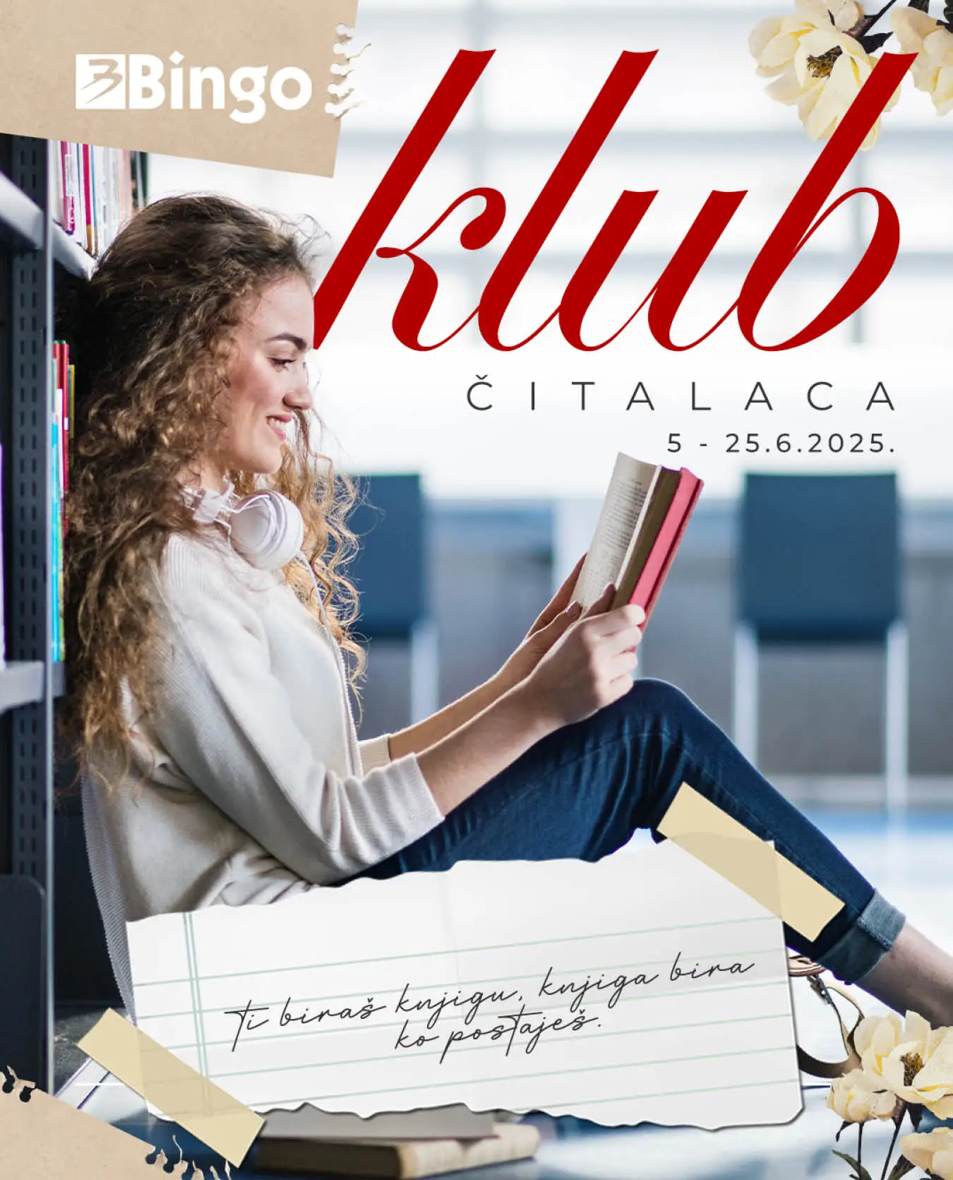 Bingo katalog KLUB ČITALACA 5-25.6.2026.