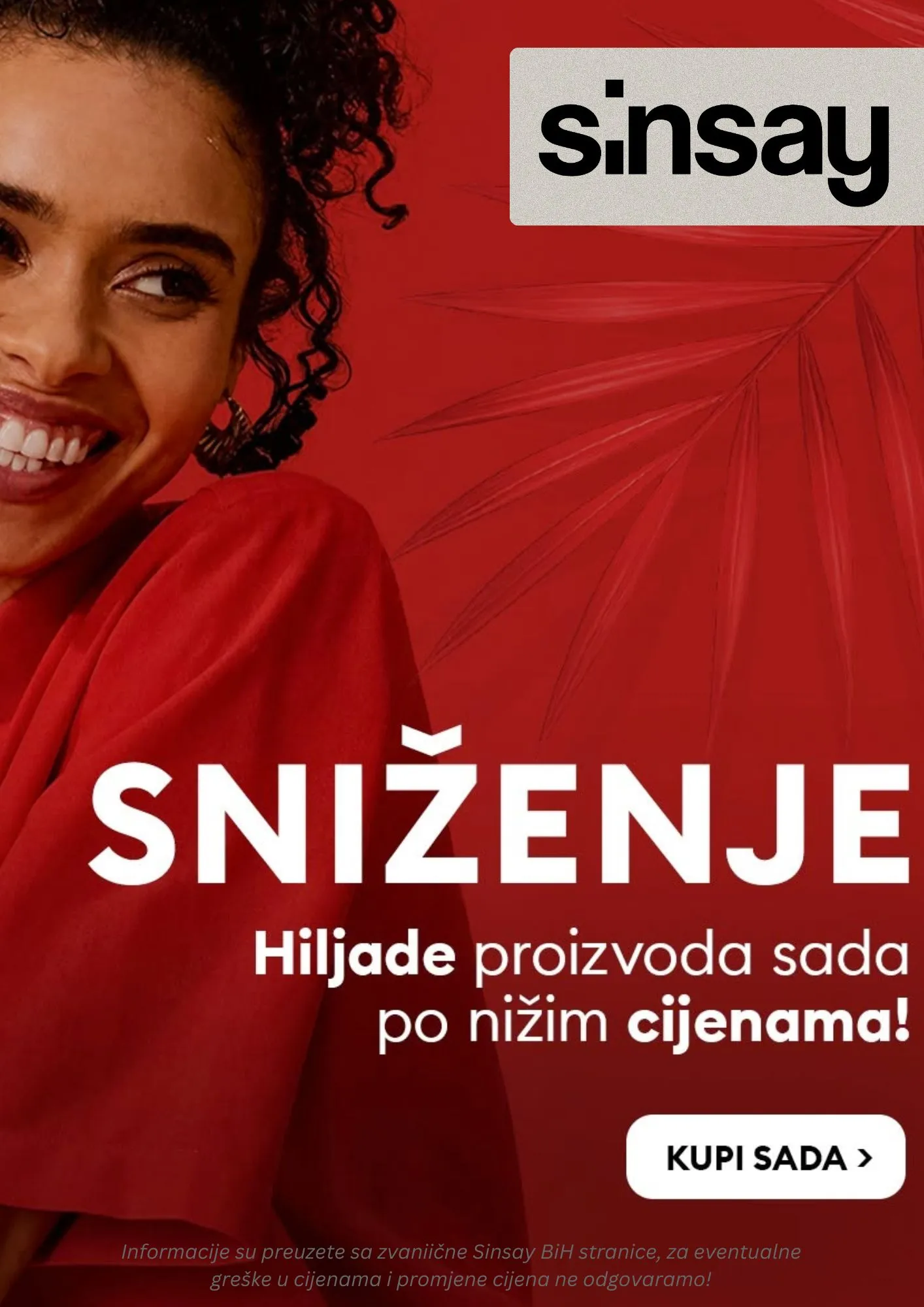 Sinsay SNIŽENJE leto 2026. - str. 1