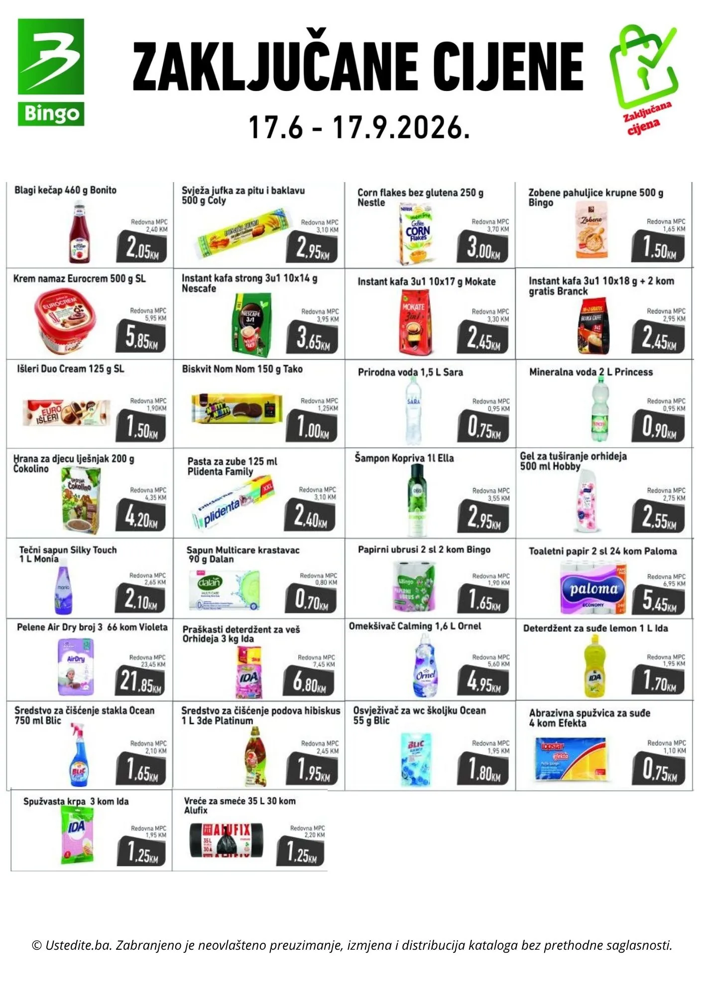 Bingo ZAKLJUČANE CIJENE 17.6-17.9.2026. - str. 2