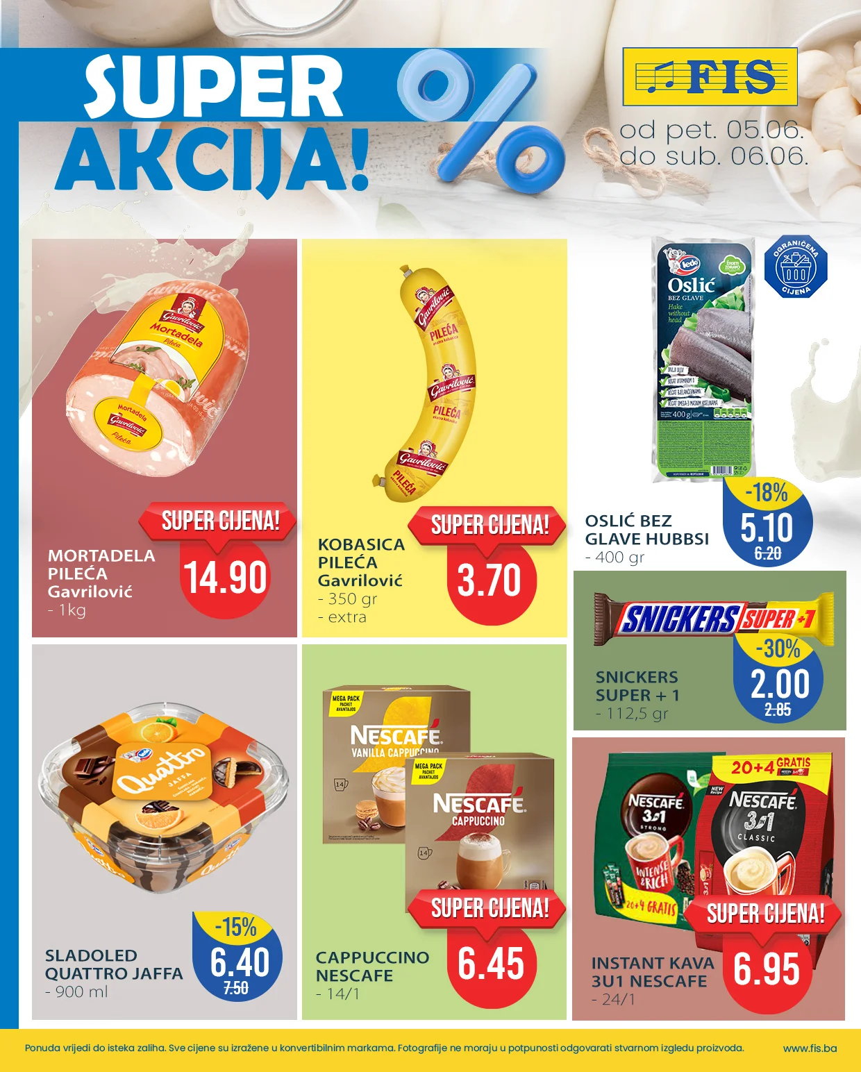 Fis vikend akcija 5-6.6.2026.