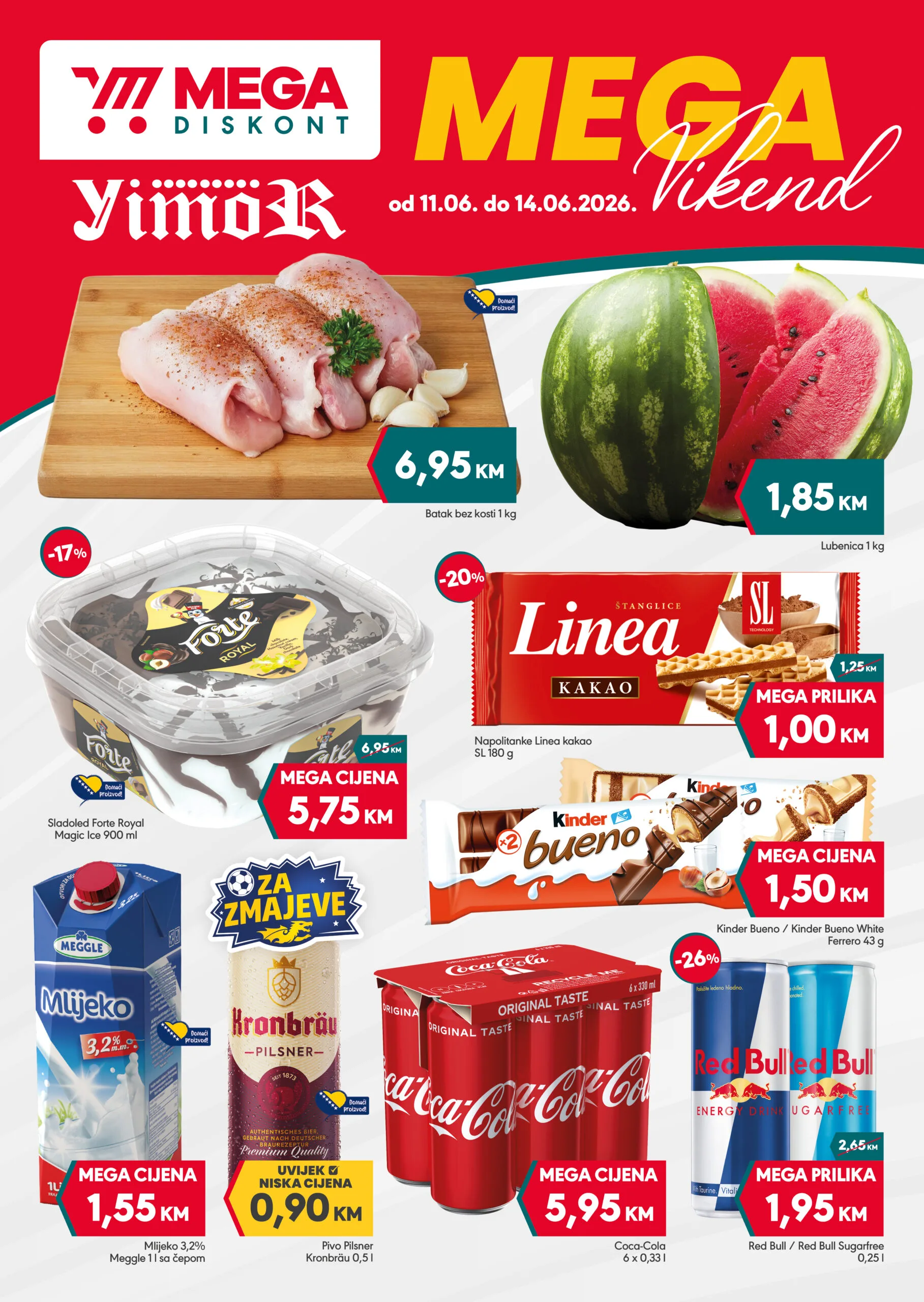 Mega Diskont vikend akcija 11-14.6.2026. - str. 1