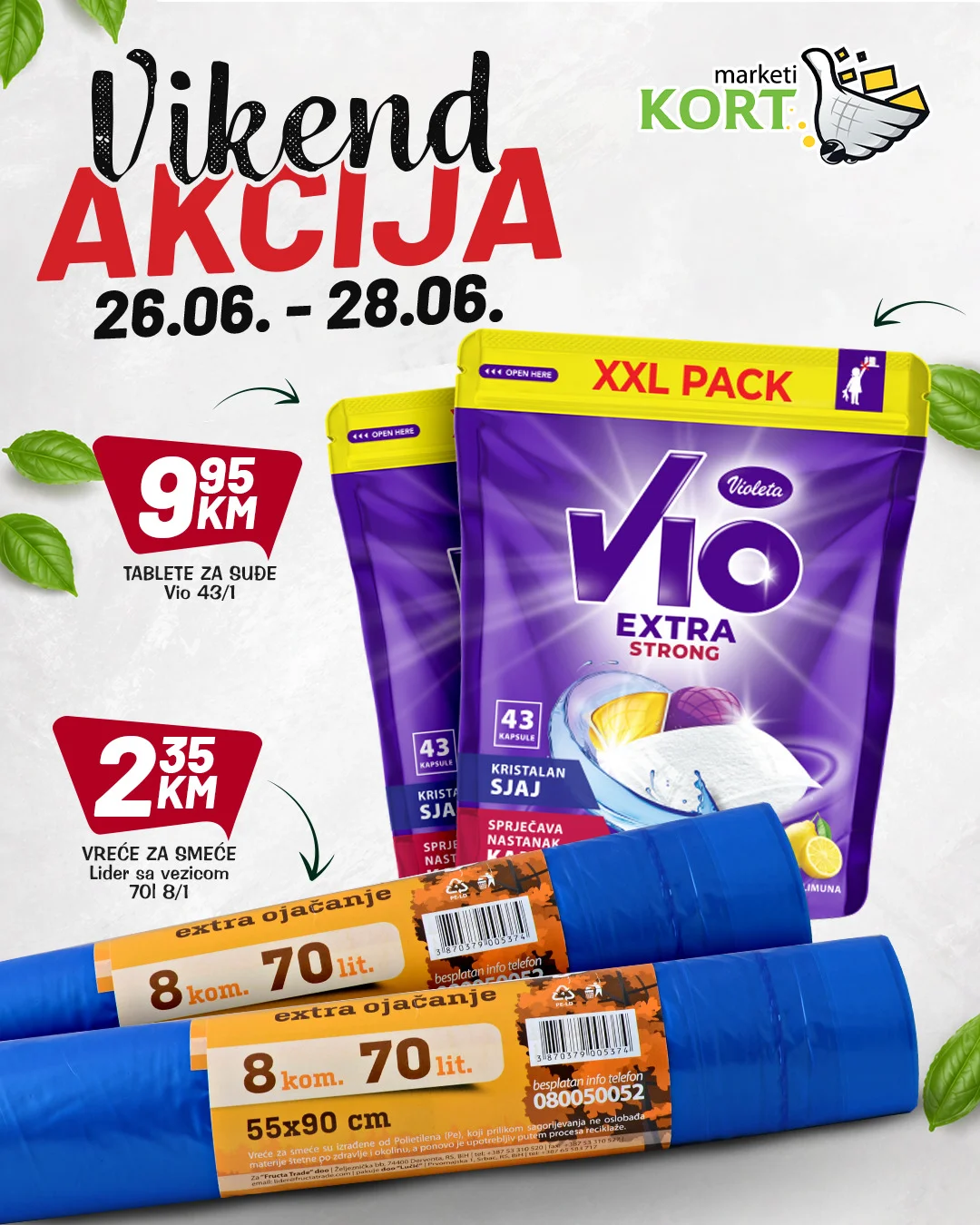 Kort vikend akcija 26-28.6.2026. - str. 8