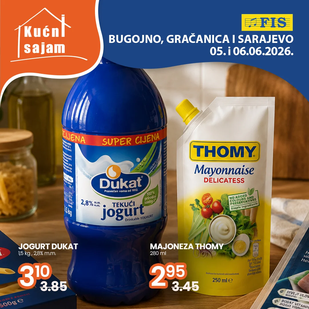 Fis KUĆNI SAJAM 5-6.6.2026.