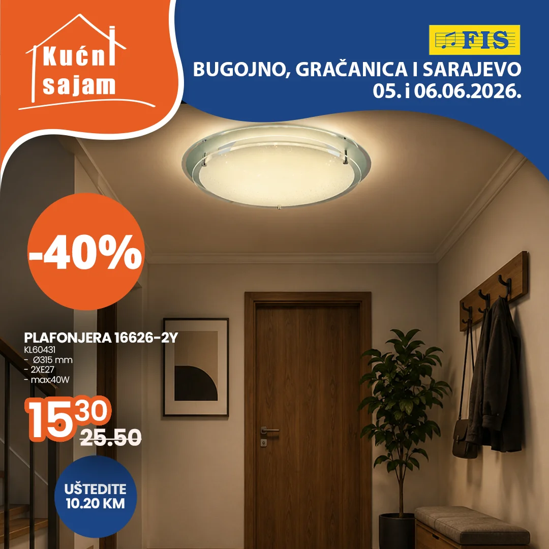 Fis KUĆNI SAJAM 5-6.6.2026.