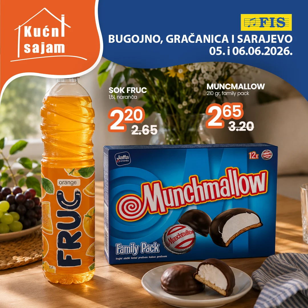 Fis KUĆNI SAJAM 5-6.6.2026.
