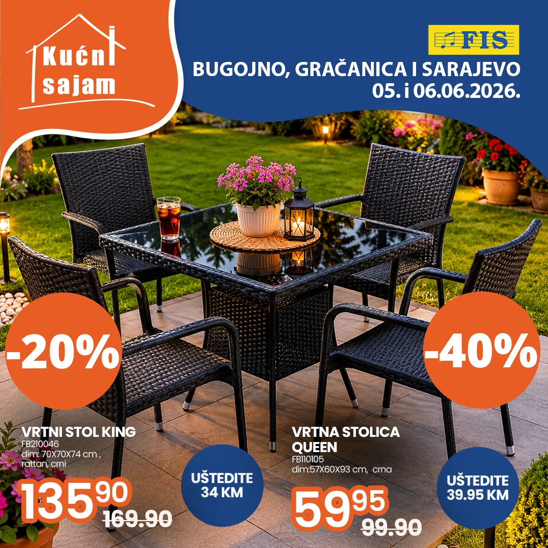 Fis KUĆNI SAJAM 5-6.6.2026.