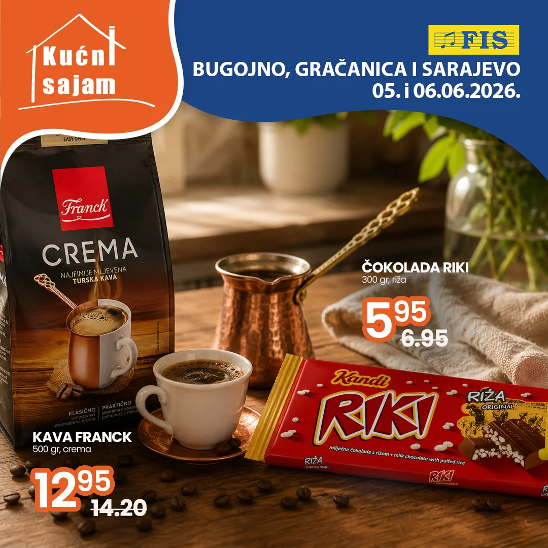Fis KUĆNI SAJAM 5-6.6.2026.