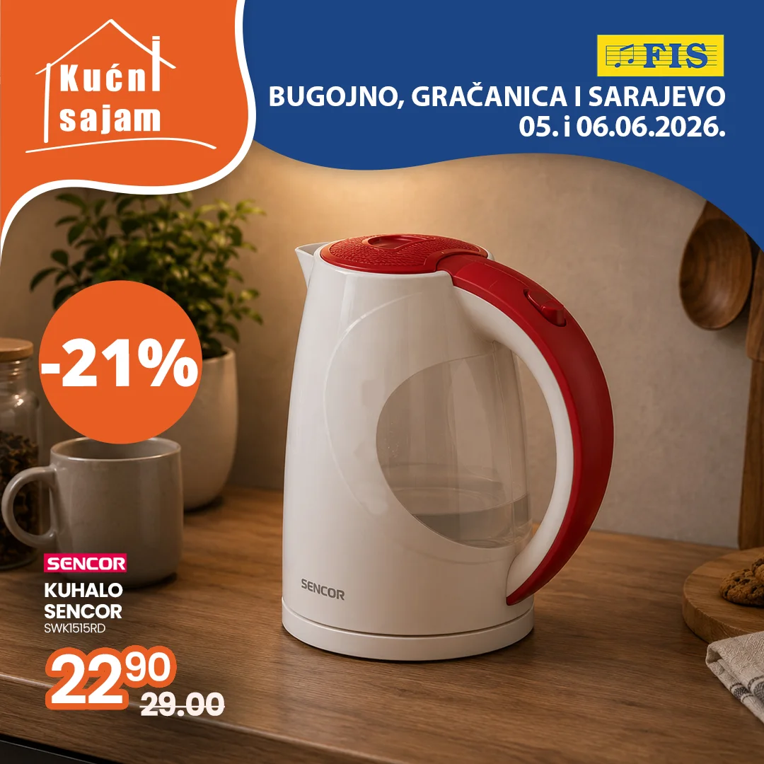Fis KUĆNI SAJAM 5-6.6.2026.