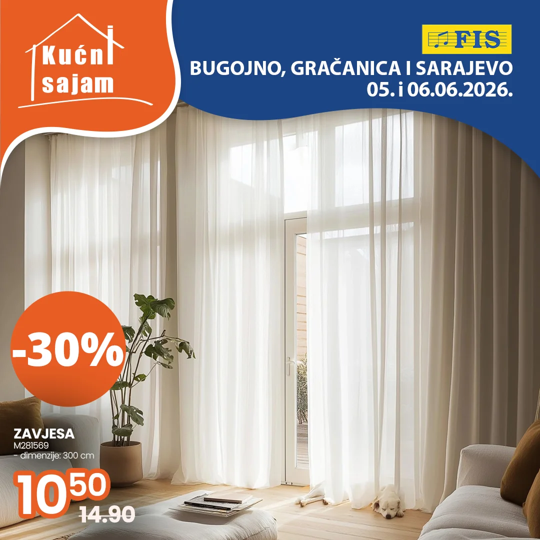 Fis KUĆNI SAJAM 5-6.6.2026.