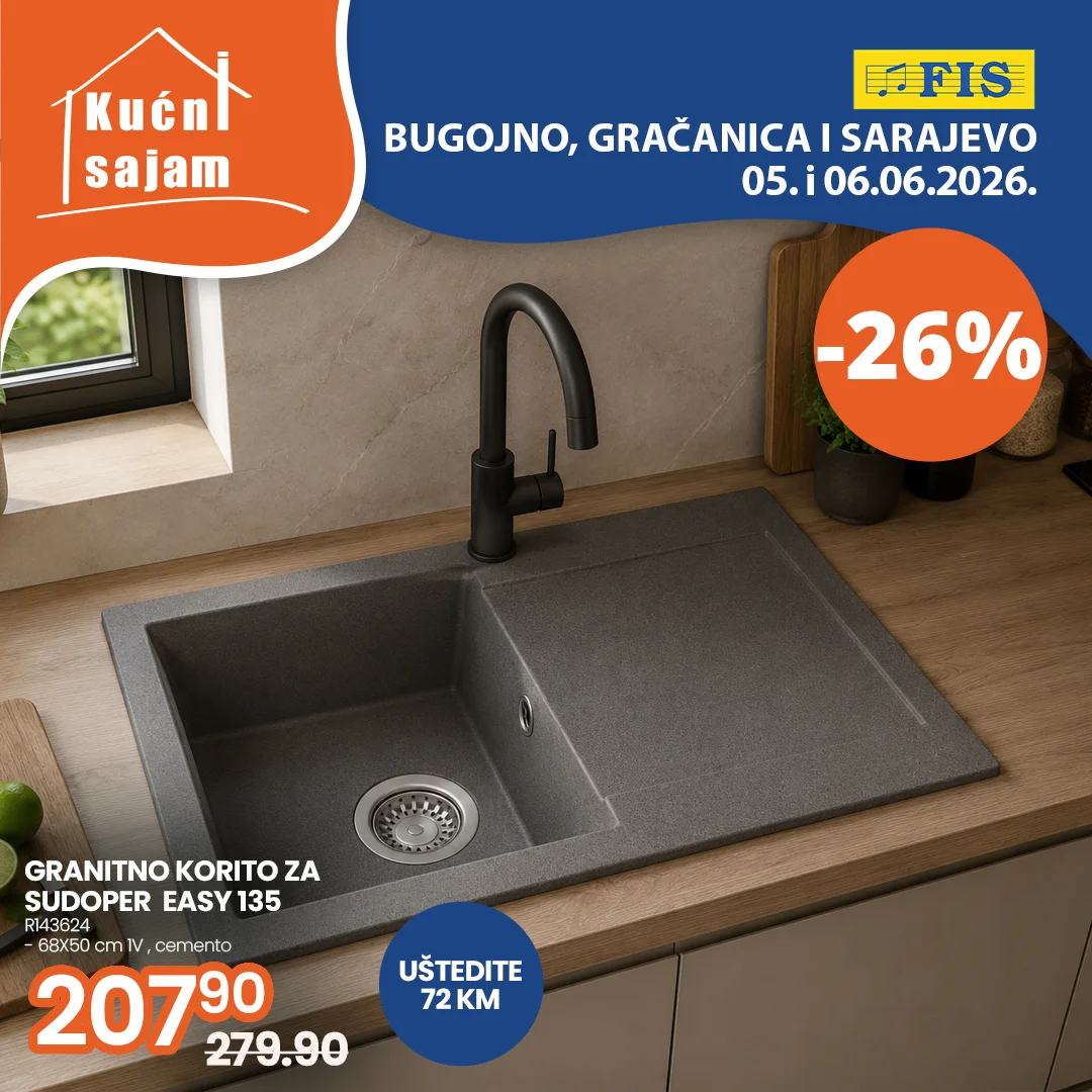 Fis KUĆNI SAJAM 5-6.6.2026.