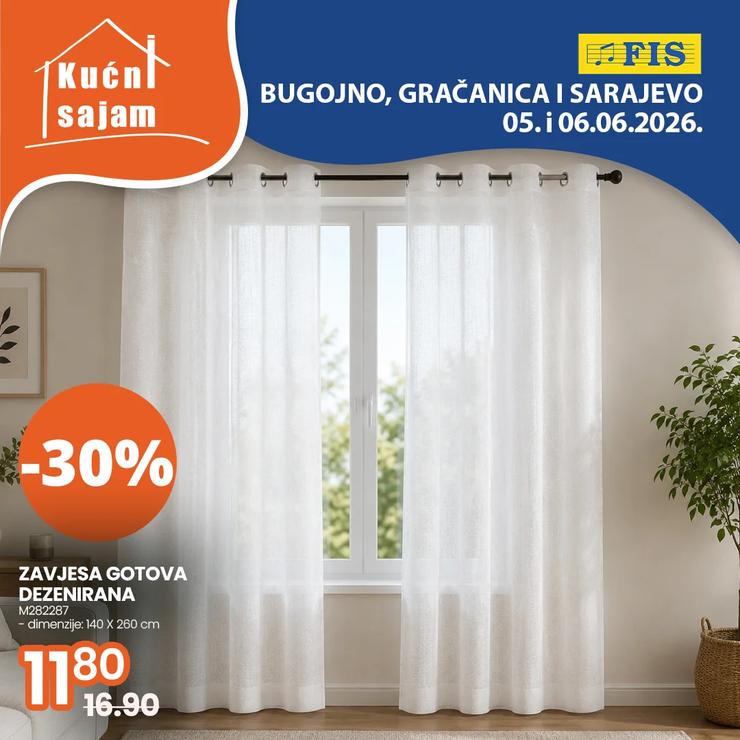 Fis KUĆNI SAJAM 5-6.6.2026.