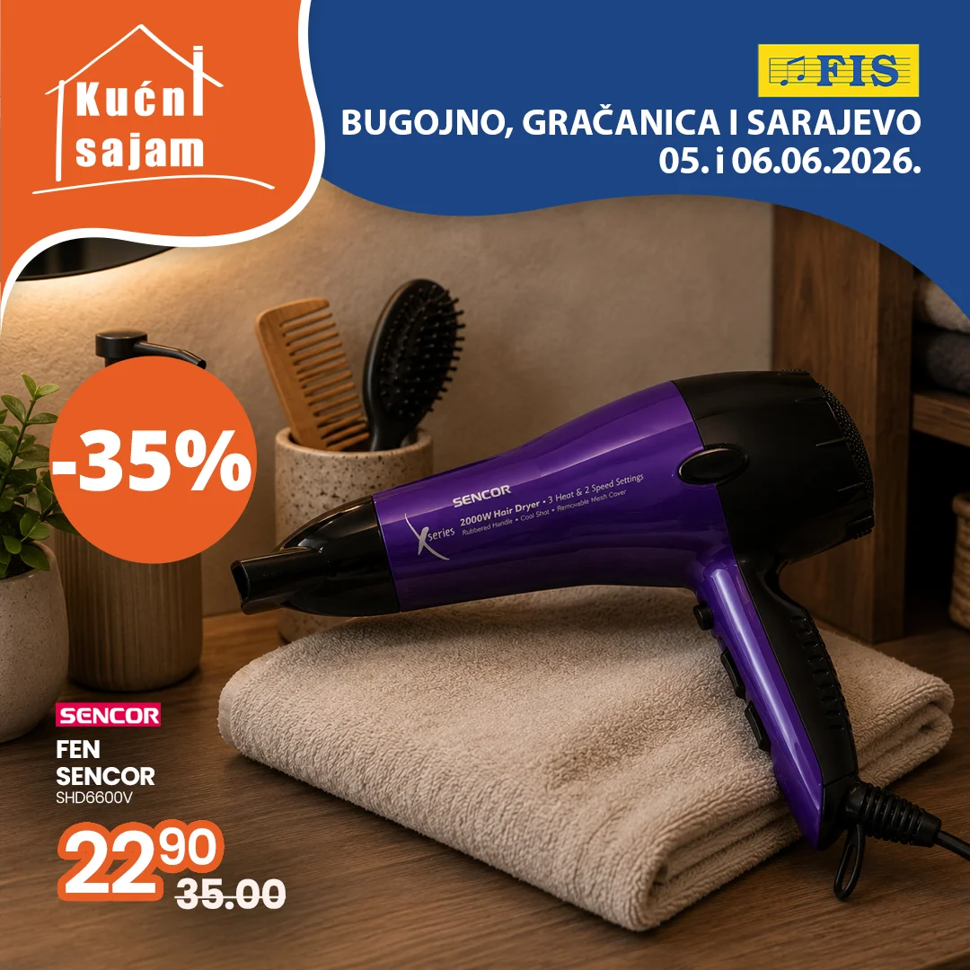 Fis KUĆNI SAJAM 5-6.6.2026.