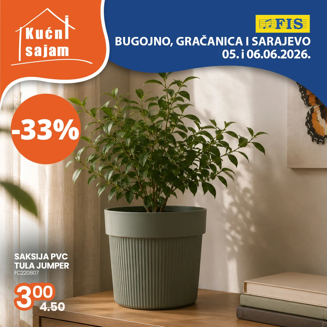 Fis KUĆNI SAJAM 5-6.6.2026.
