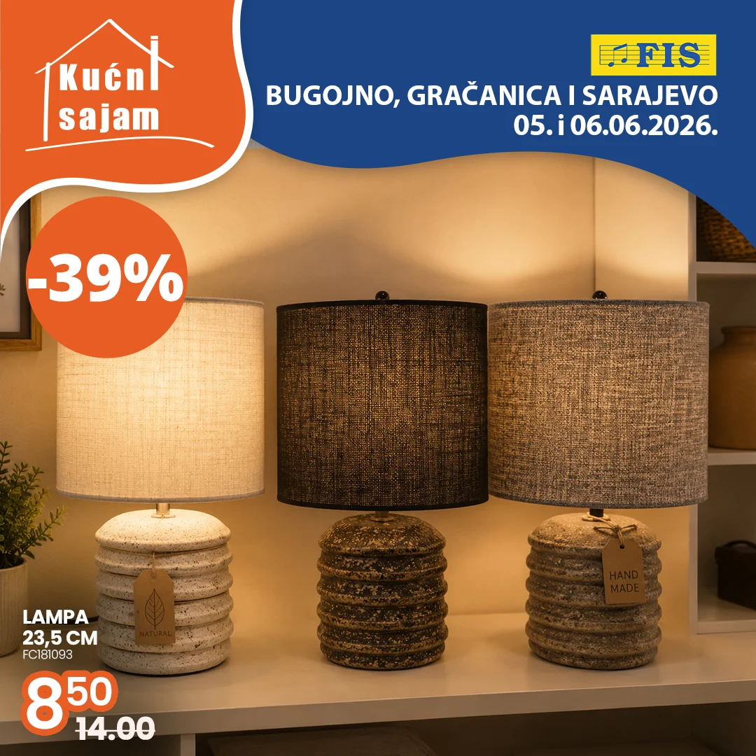 Fis KUĆNI SAJAM 5-6.6.2026.