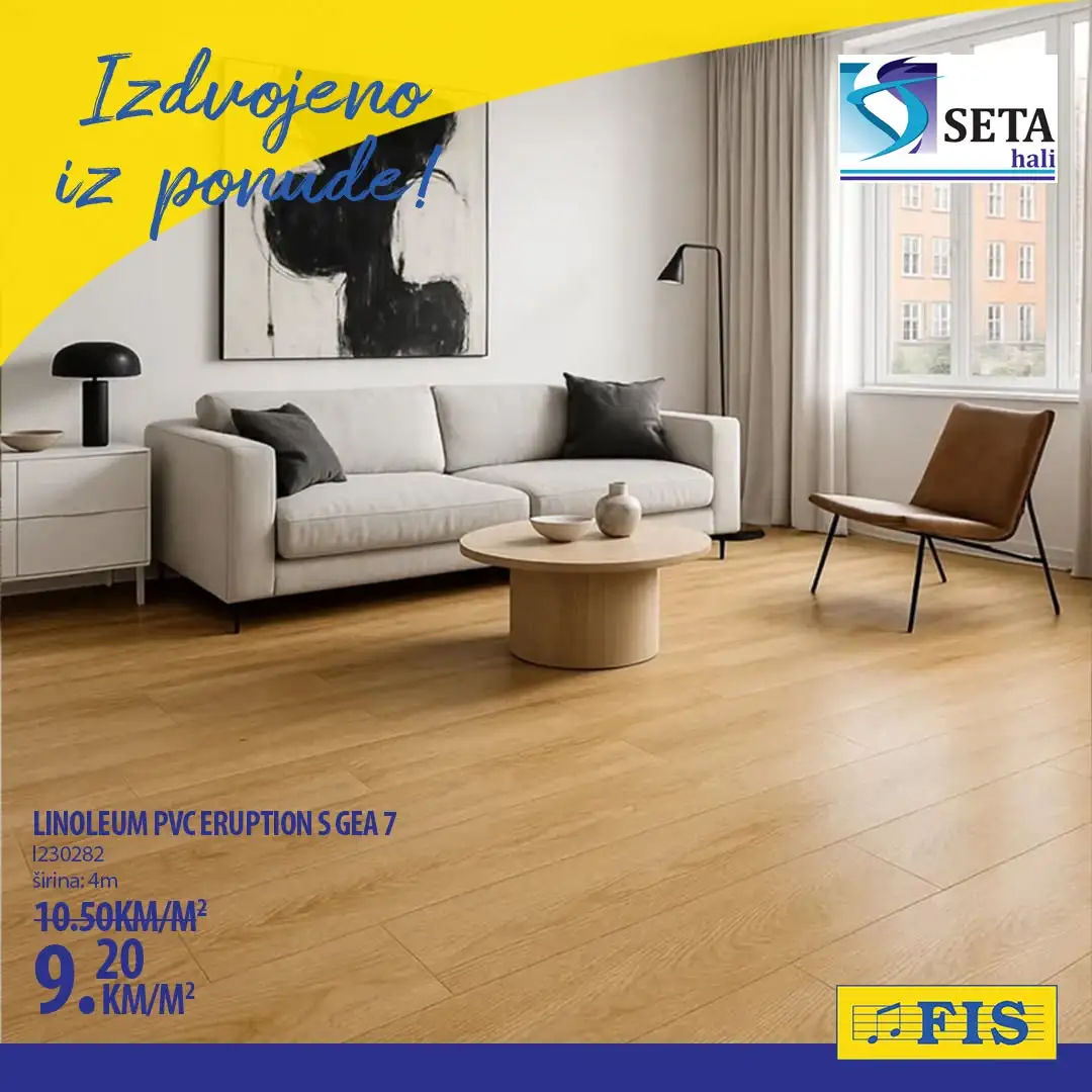 Fis akcija LINOLEUM po super cijeni do 8.6.2026. - str. 1
