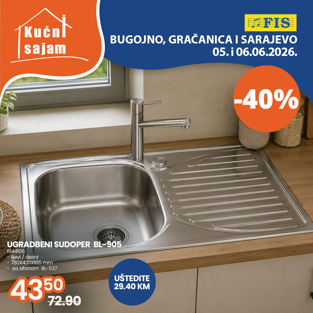 Fis KUĆNI SAJAM 5-6.6.2026.