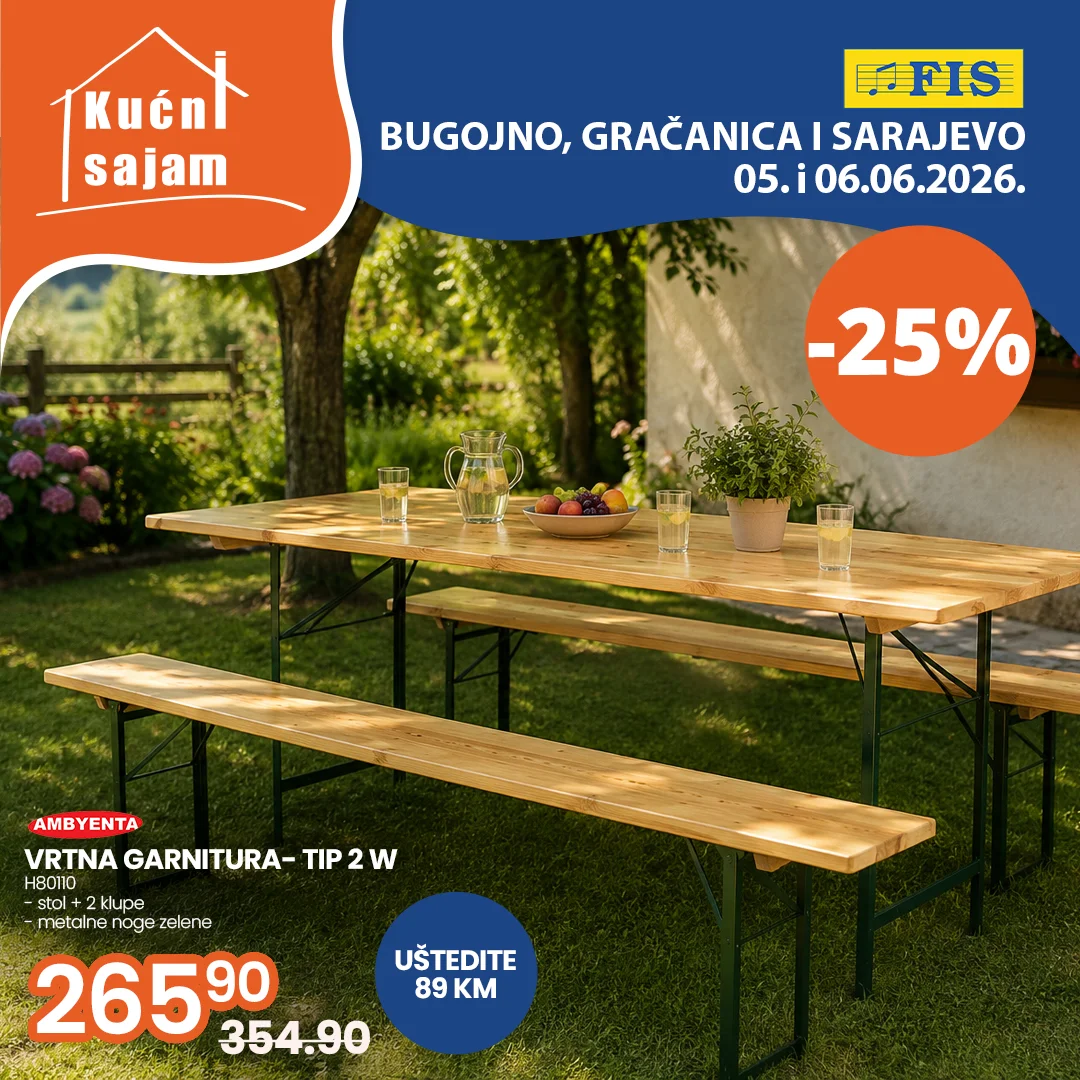 Fis KUĆNI SAJAM 5-6.6.2026.