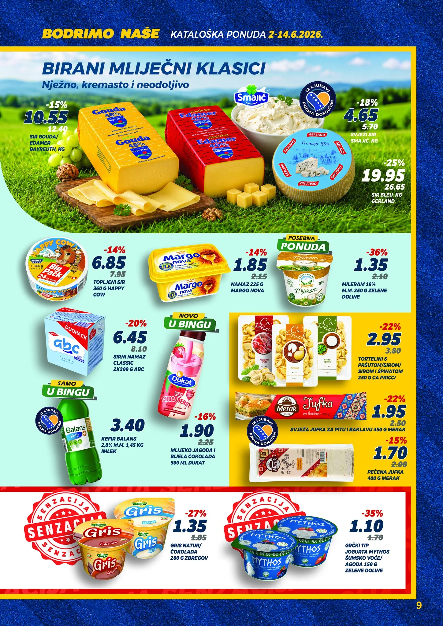 Bingo katalog BODRIMO NAŠE 2-14.6.2026.