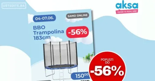 Aksa akcija BBO TRAMPOLINA 4-7.6.2026.