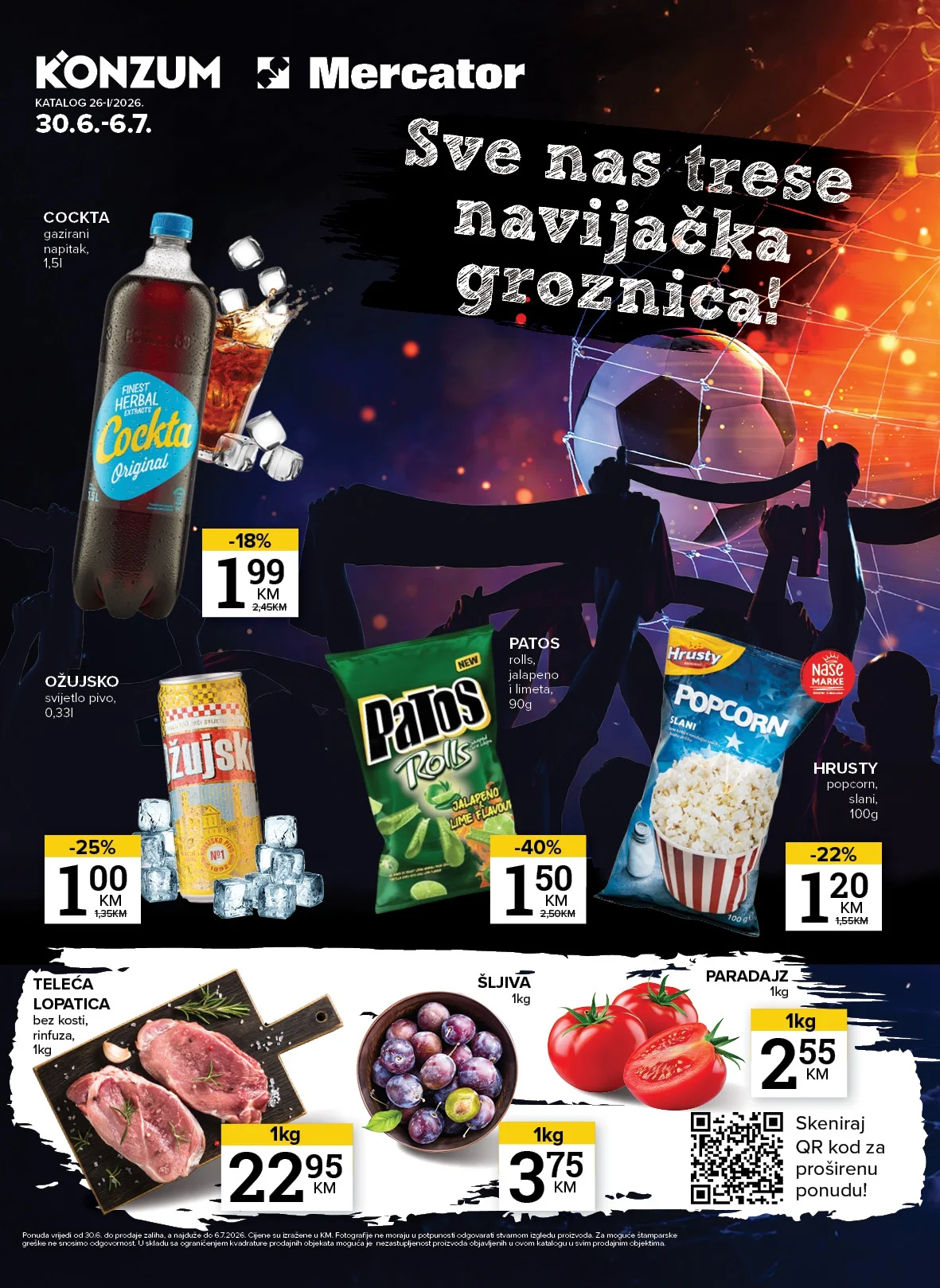 Konzum katalog 30.6-6.7.2026. - str. 1