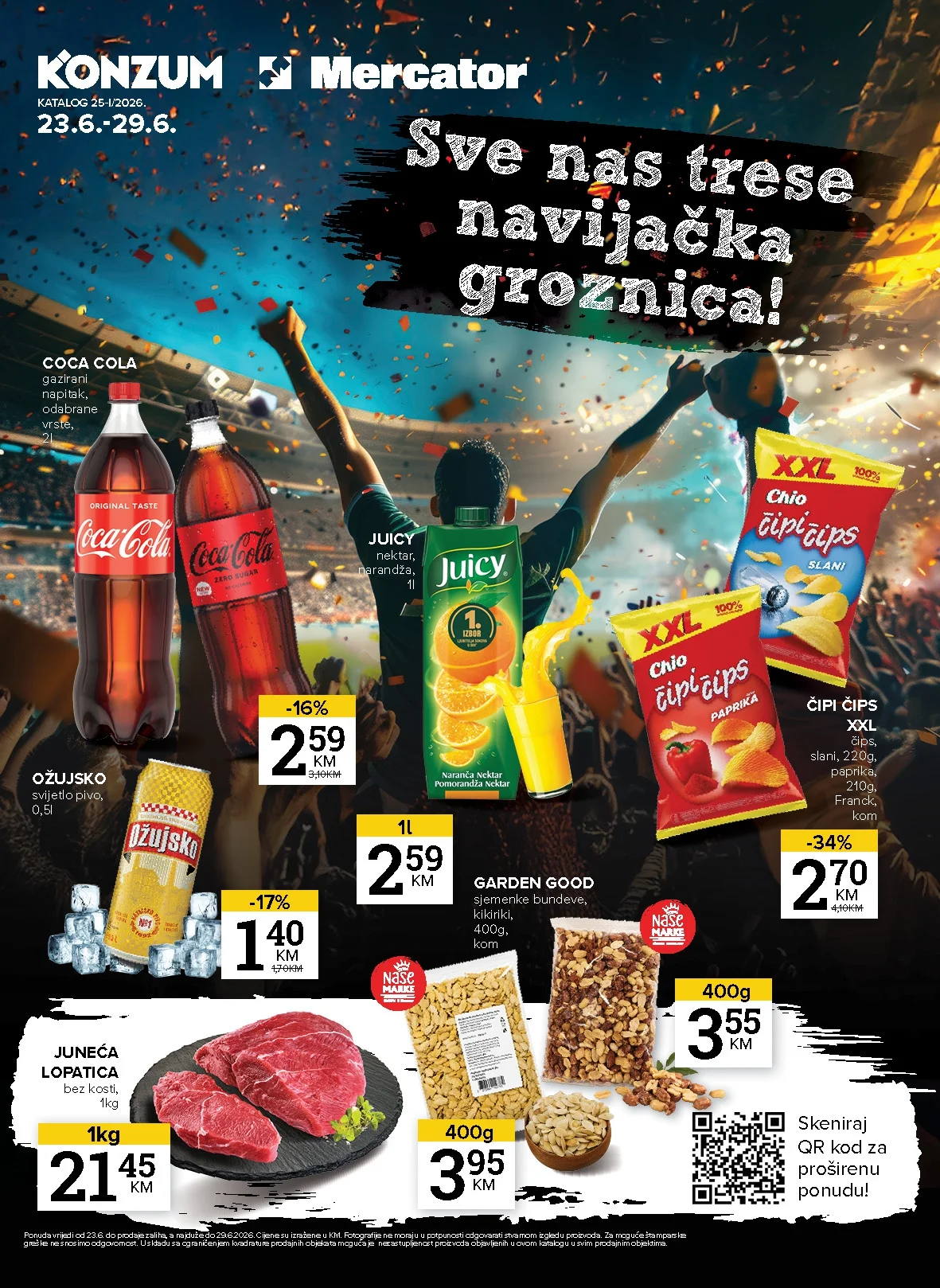 Konzum katalog 23-29.6.2026. - str. 1