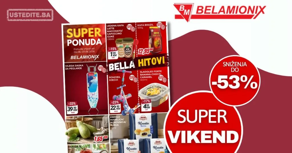 Belamionix vikend akcija 4-7.6.2026.
