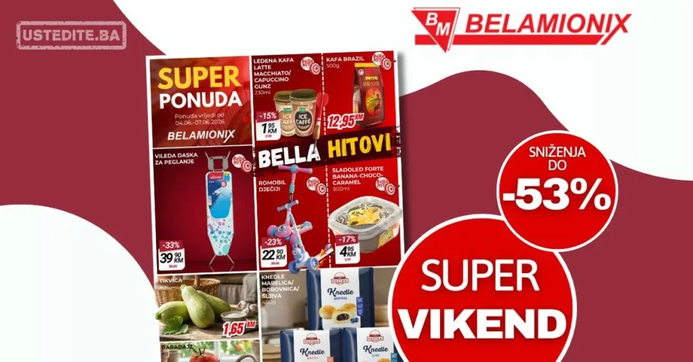 Belamionix vikend akcija 4-7.6.2026.