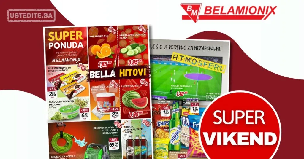 Belamionix vikend akcija 24-28.6.2026.